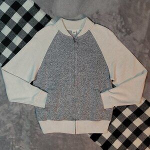 XS | Gap | Retro Sport Duo-Tone Zip-Up Varsity Jacket